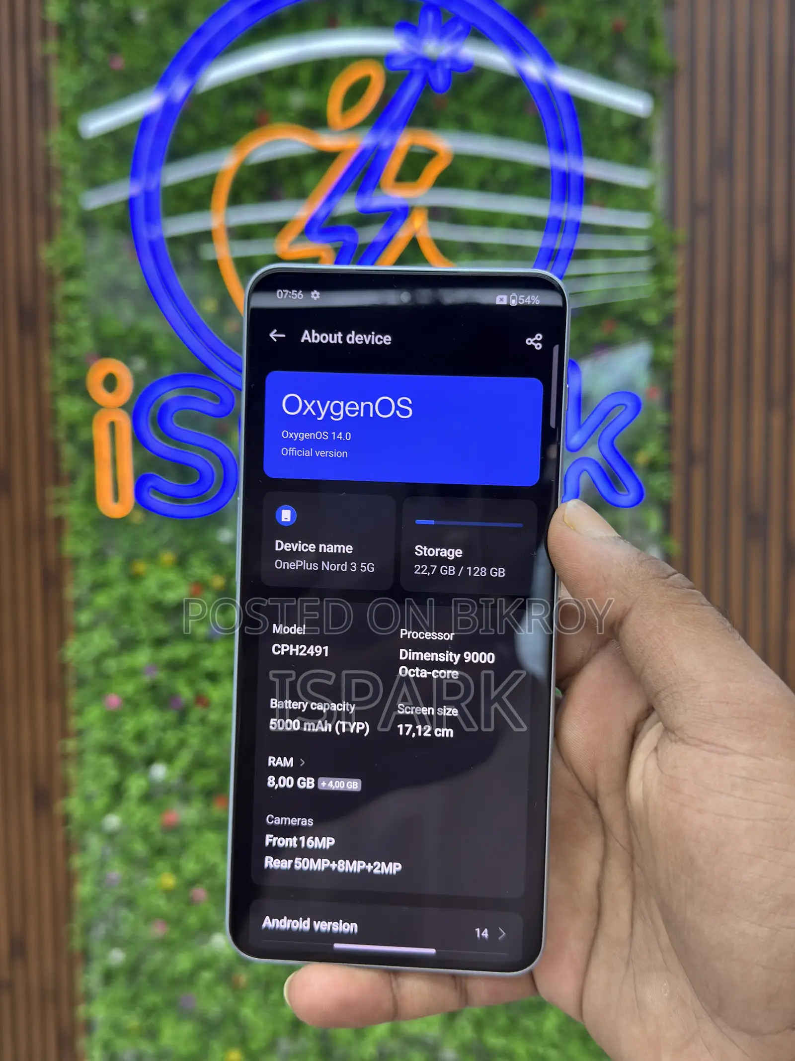 OnePlus Nord 3 128 GB Gray