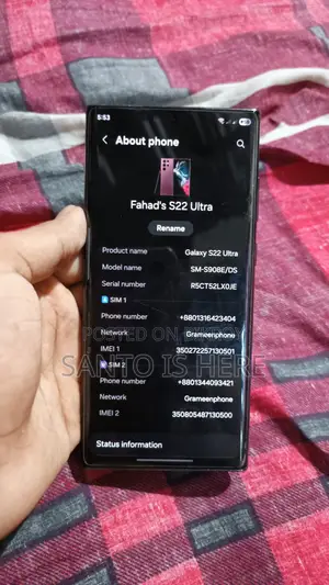 Samsung Galaxy S22 Ultra 256 GB Gray
