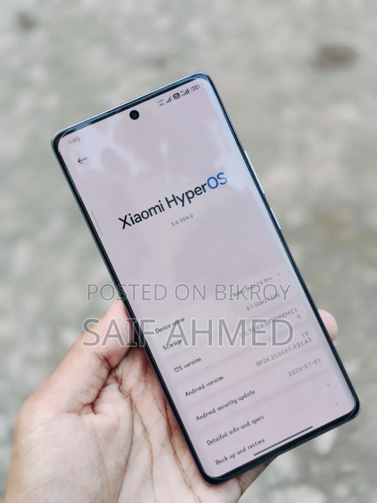 New Xiaomi Redmi Note 14 Pro 5G 256 GB Purple
