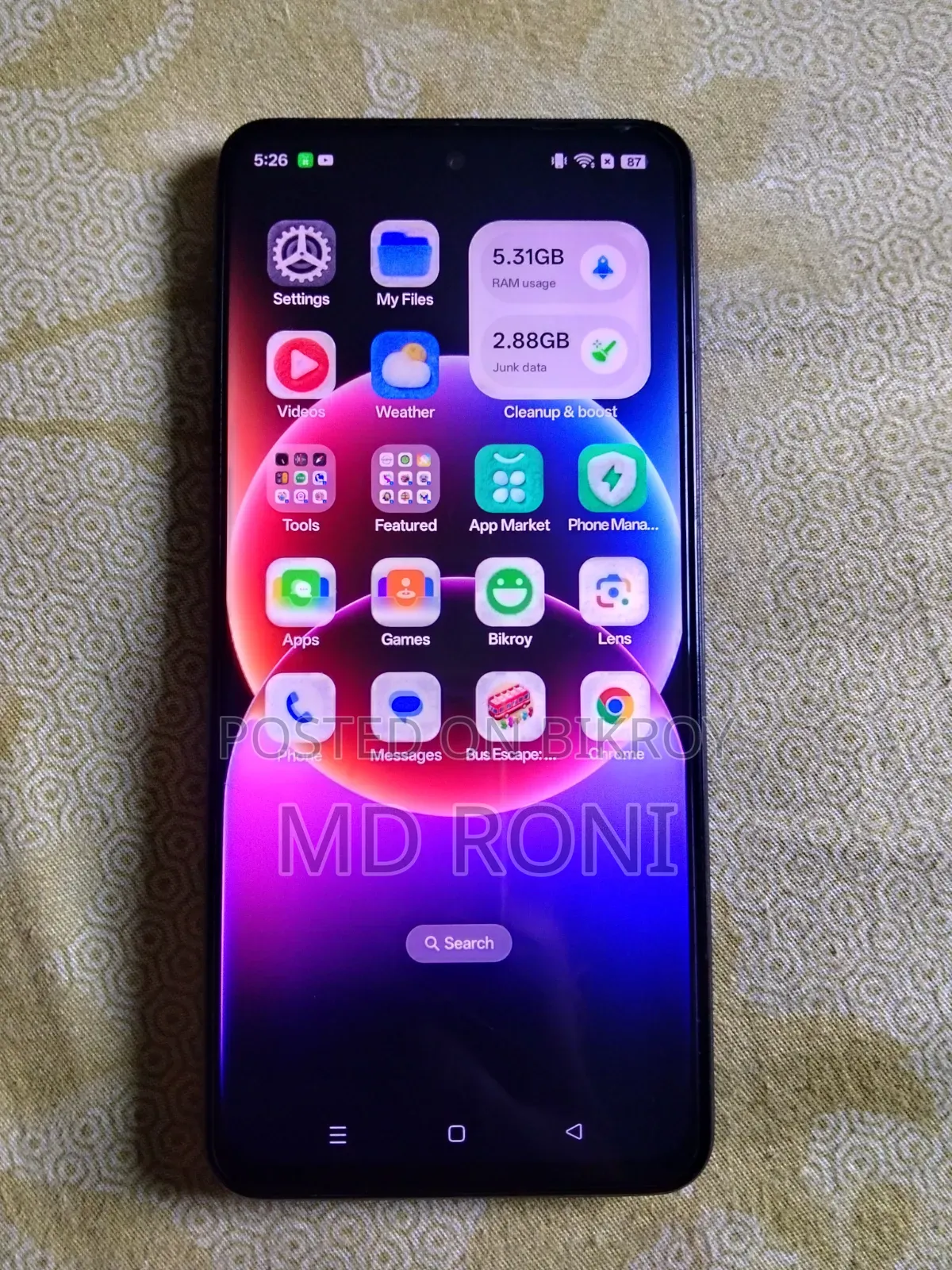 Realme C75 128 GB Black