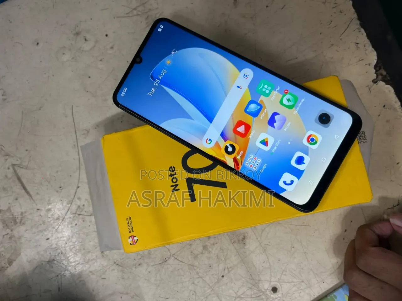 Realme Note 70 128 GB Blue