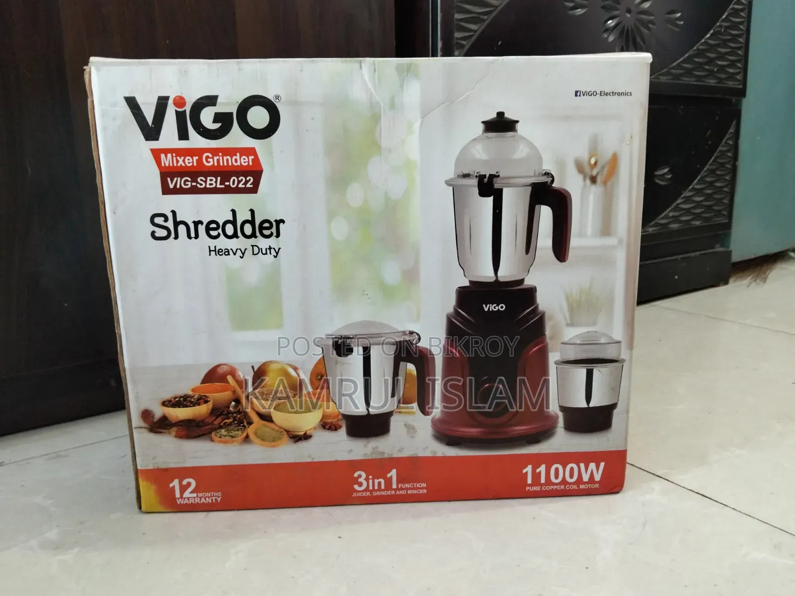 VIGO Mixer Grinder for sale