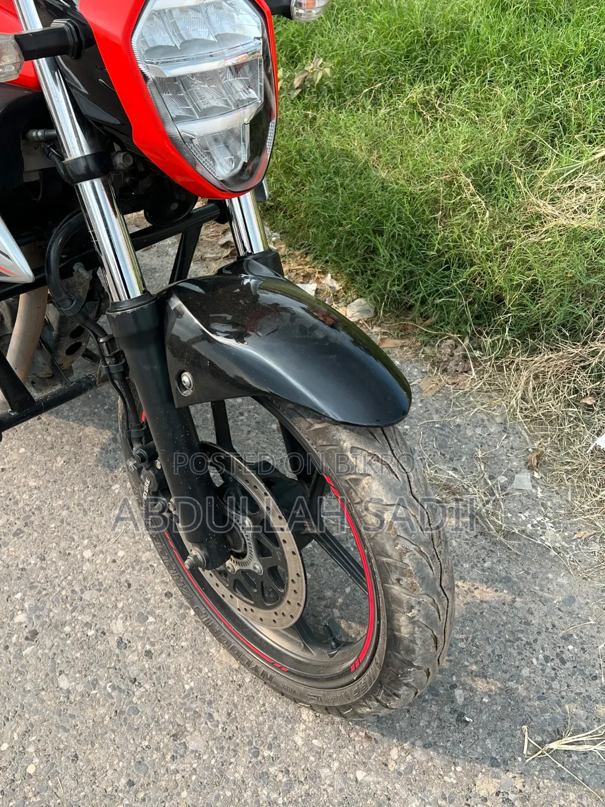 New Suzuki Gixxer 2025 Orange