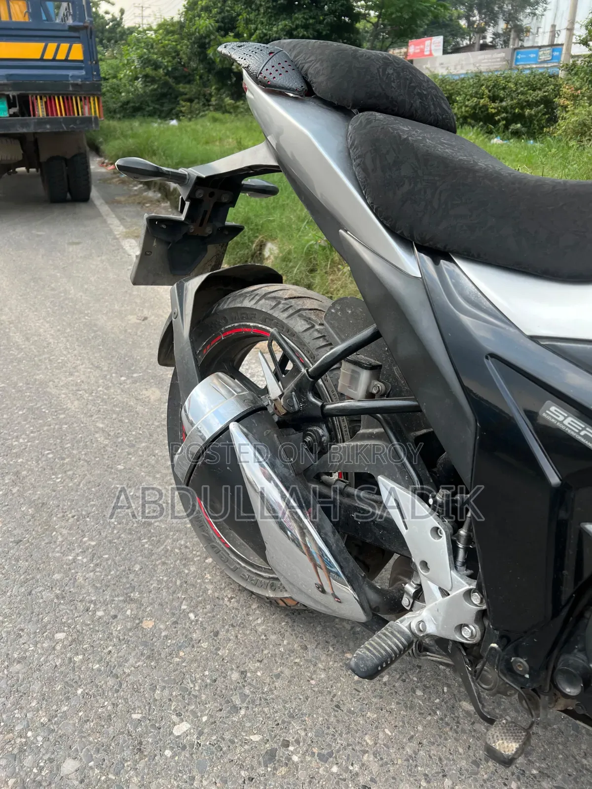 New Suzuki Gixxer 2025 Orange