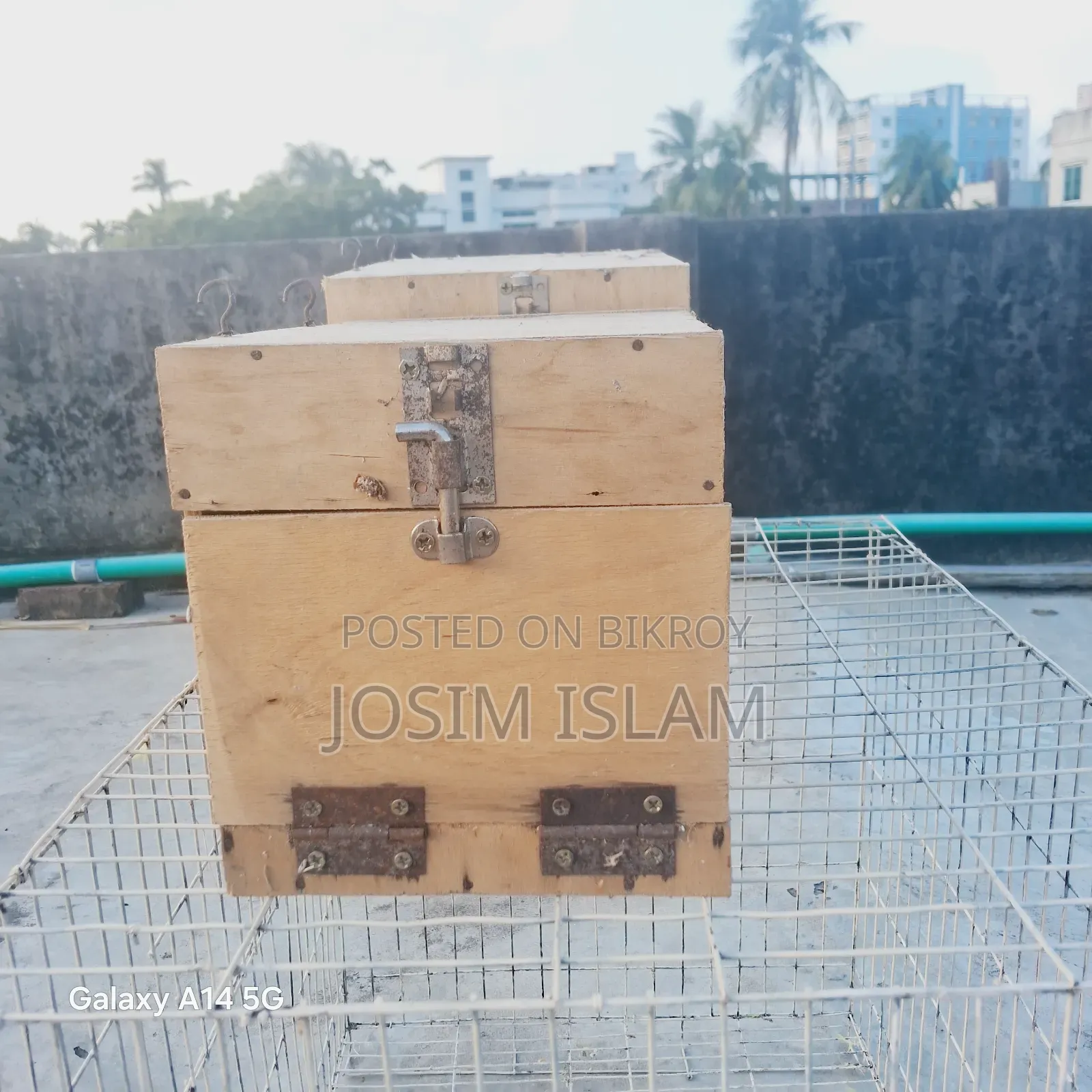 Love Birds Breeding Box 2 Pis & 18/24 Size Kobutor Er Khacha