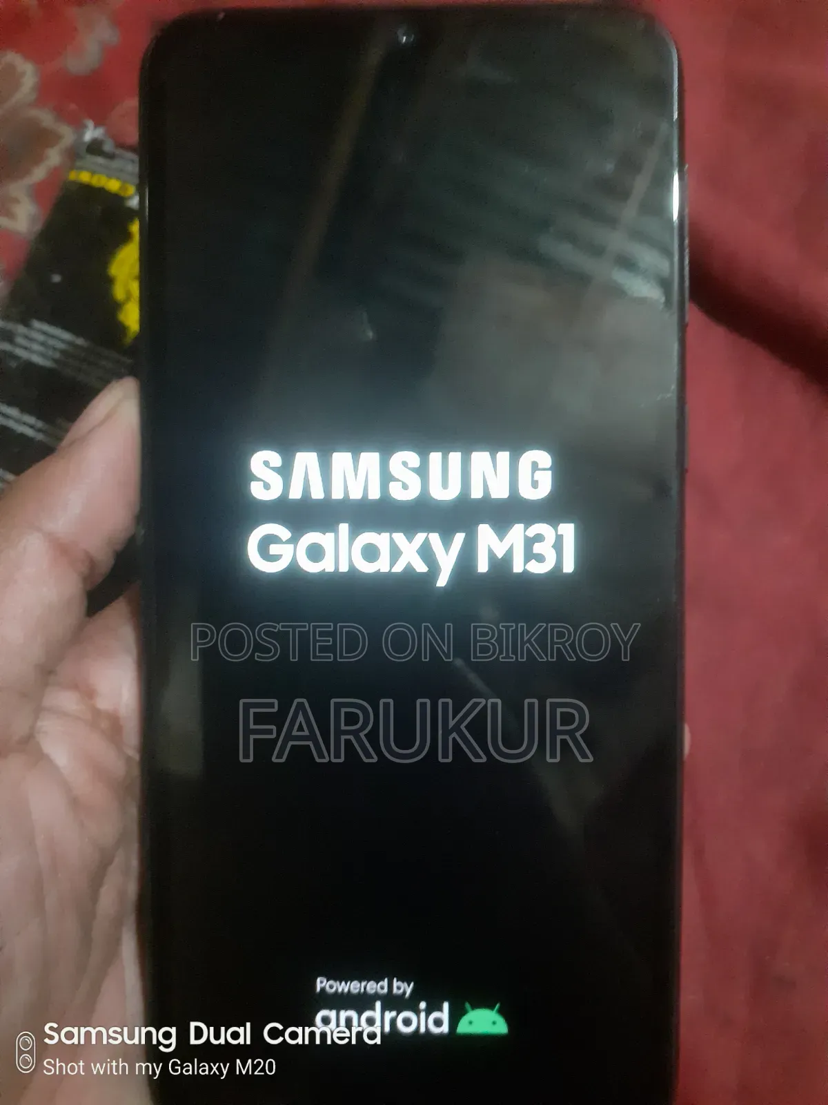 Samsung Galaxy M31 128 GB Black