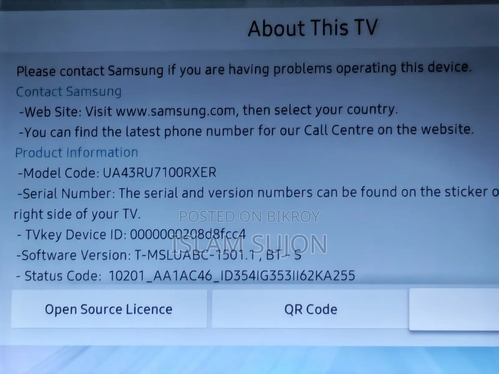 Samsung​ 43 UHD Smart TV