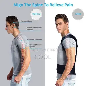 Back Support Belt With Fully Adjustable Straps Relief