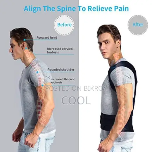 Back Support Belt With Fully Adjustable Straps Relief