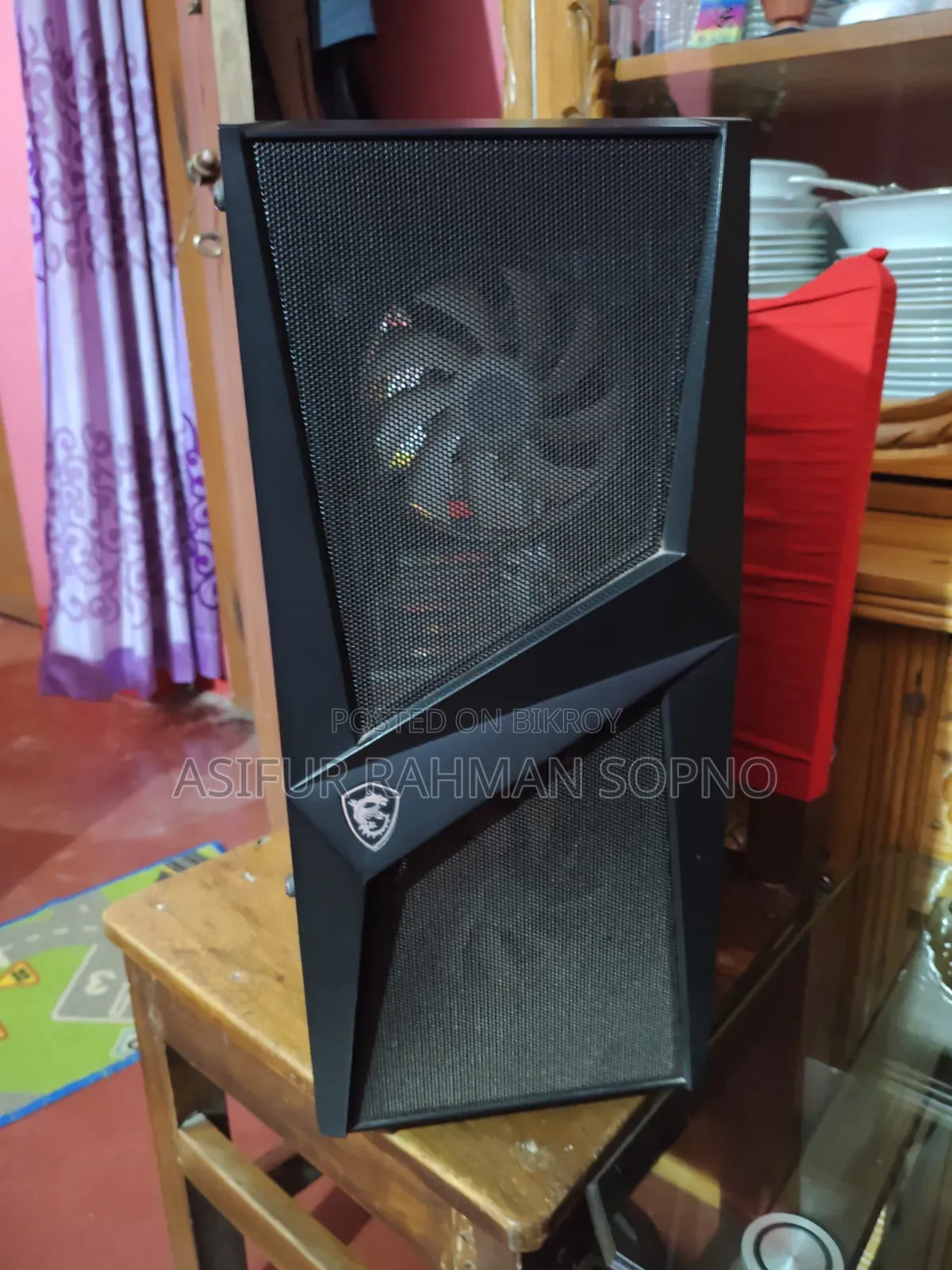 Msi Mag Forge 100r Mid-Tower Gaming Case