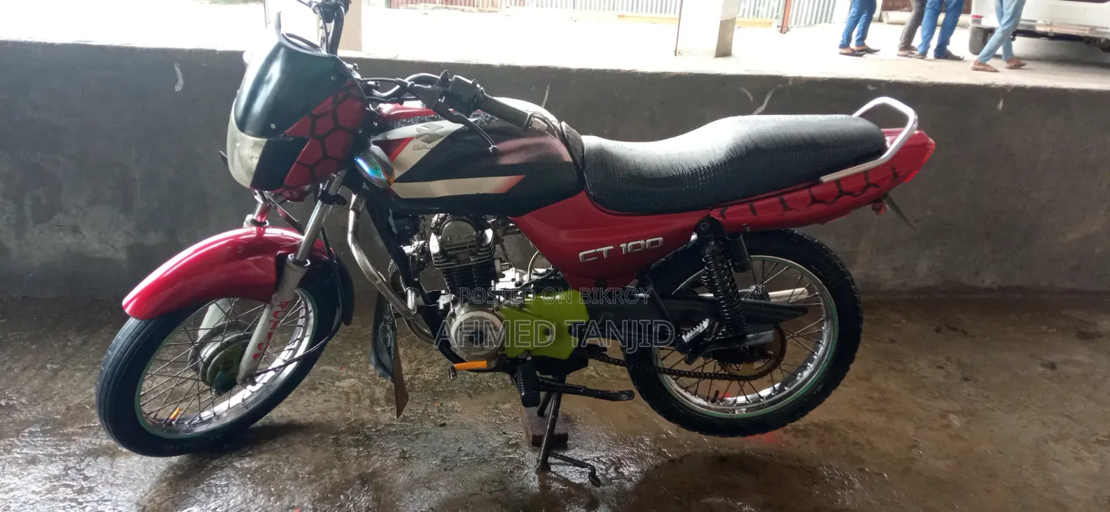 Bajaj CT 100 2005 Red