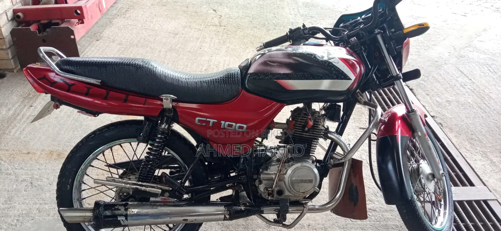 Bajaj CT 100 2005 Red