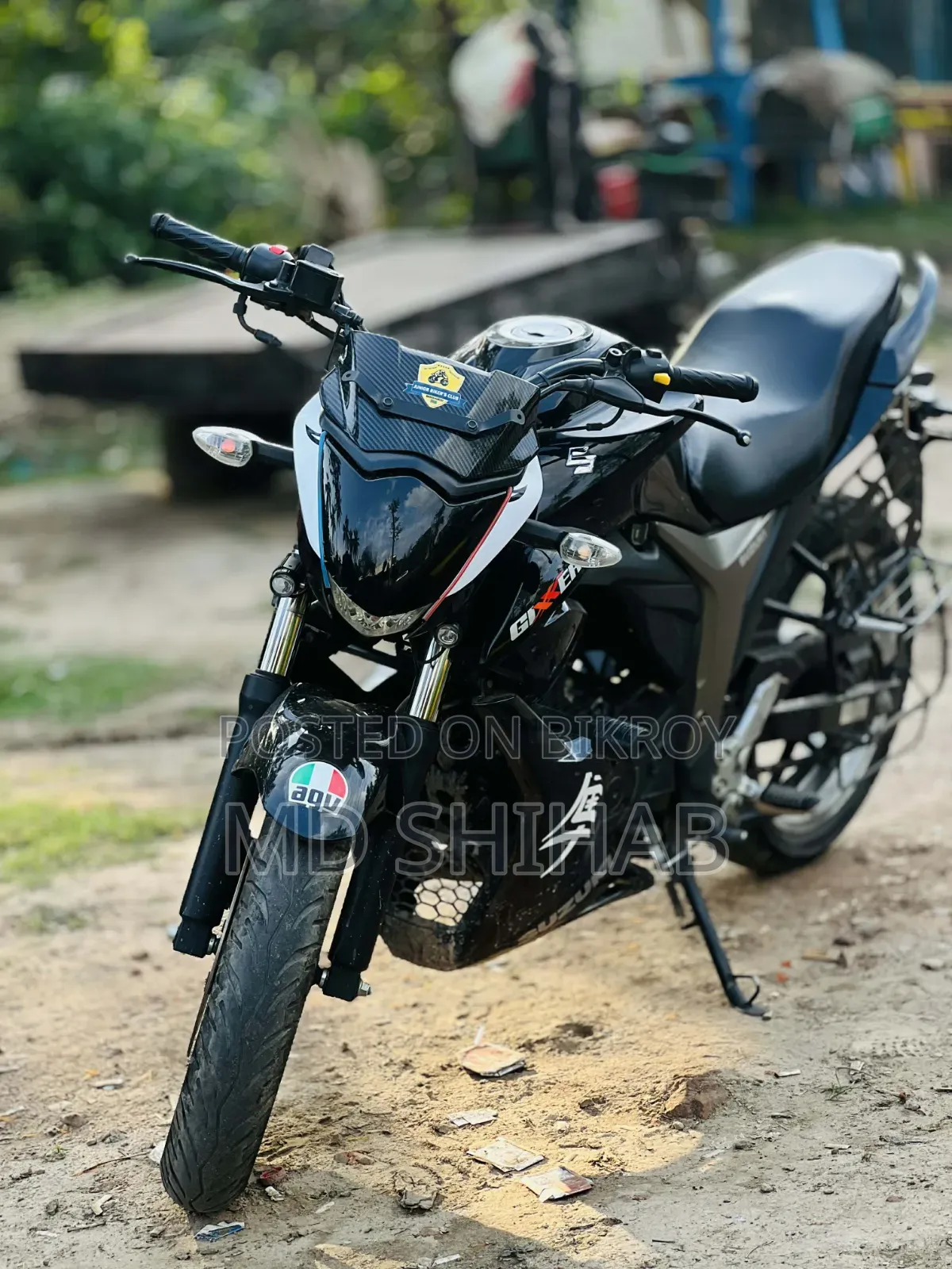 New Suzuki Gixxer 2024 Black