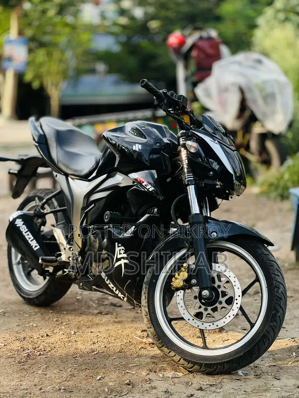 New Suzuki Gixxer 2024 Black
