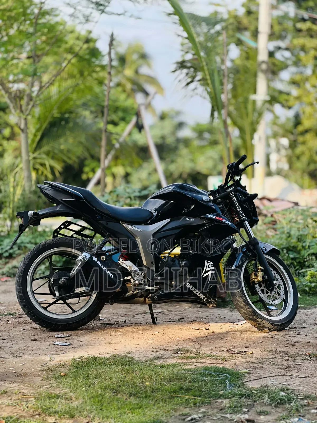 New Suzuki Gixxer 2024 Black