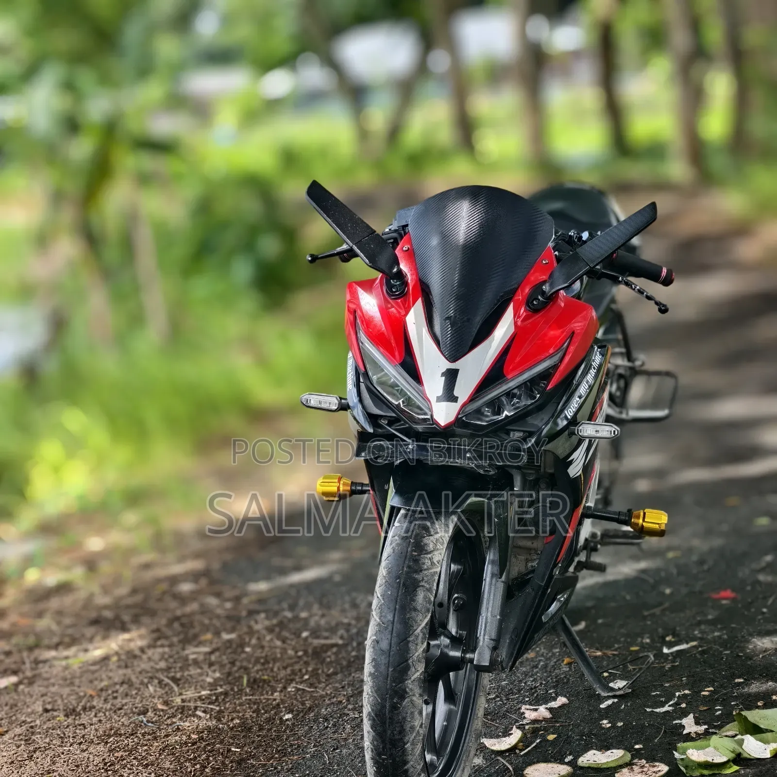 New Honda CBR 2022 Red