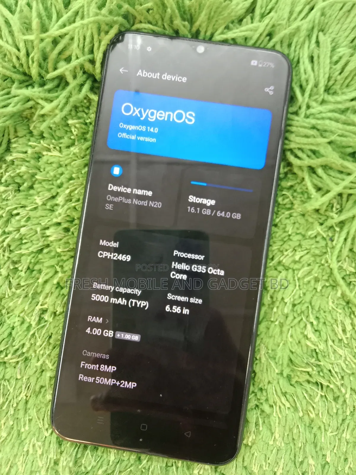 OnePlus Nord N20 SE 64 GB Black