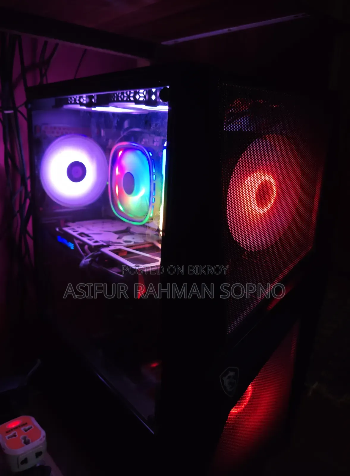 Msi Mag Forge 100r Mid-Tower Gaming Case