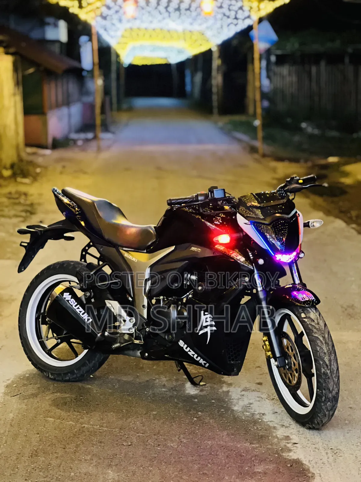 New Suzuki Gixxer 2024 Black