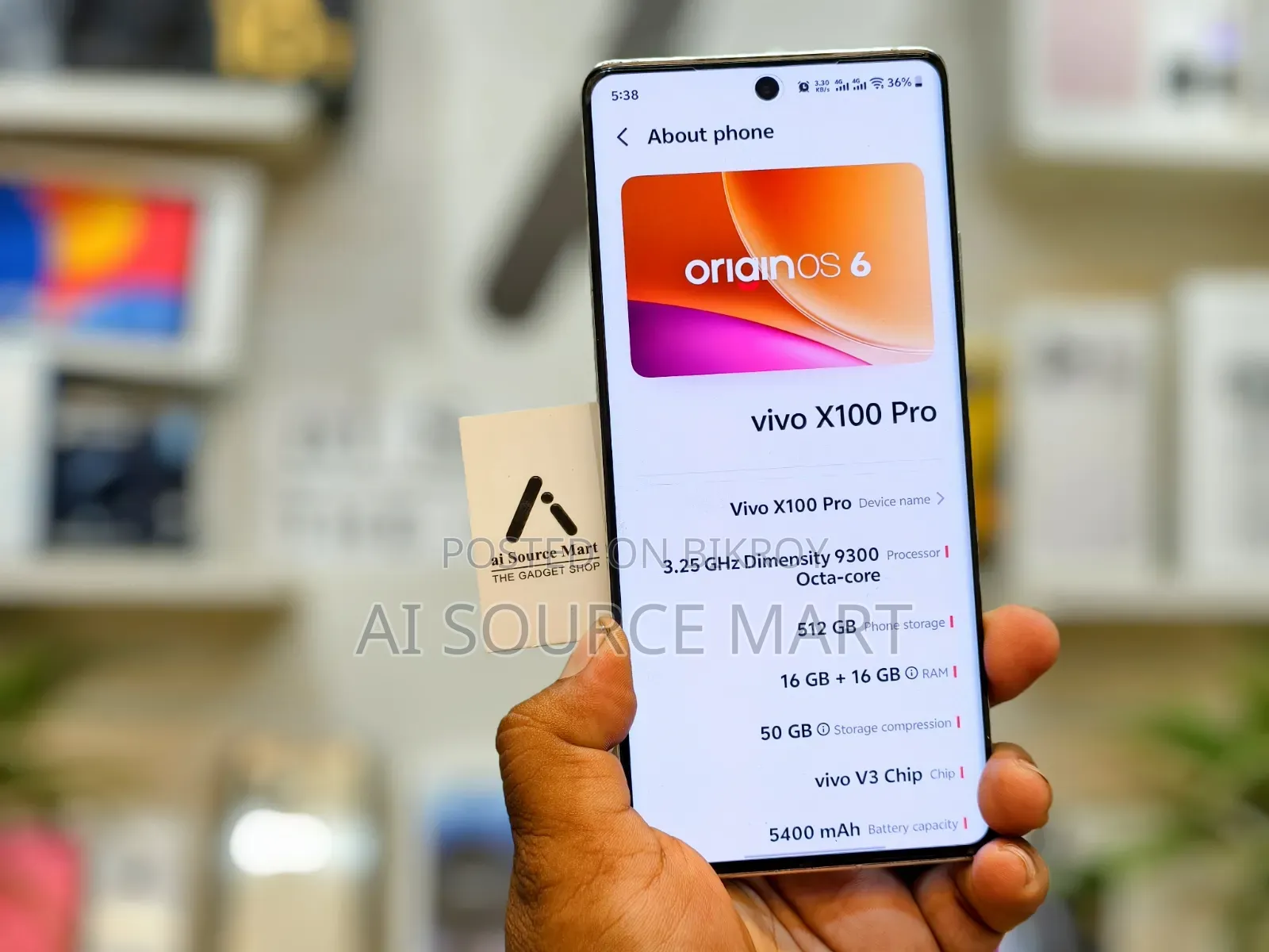 Vivo X100 Pro 512 GB White