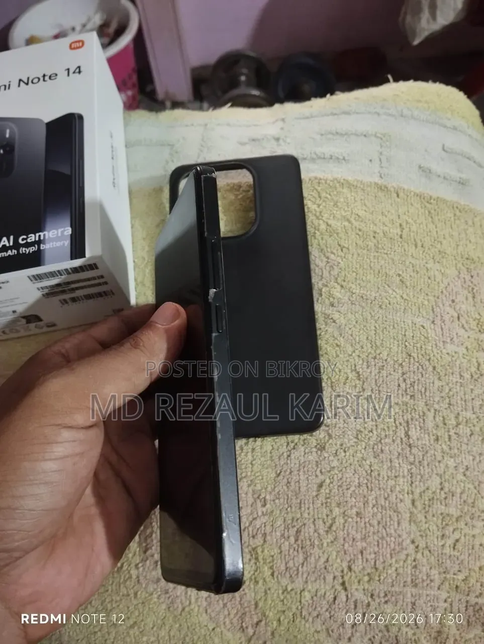 Xiaomi Redmi Note 14 4G 256 GB Black