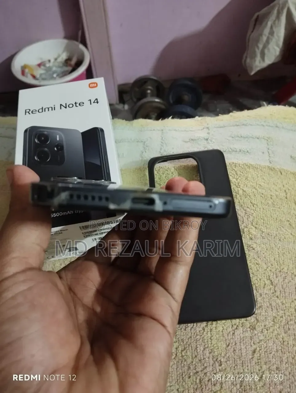 Xiaomi Redmi Note 14 4G 256 GB Black