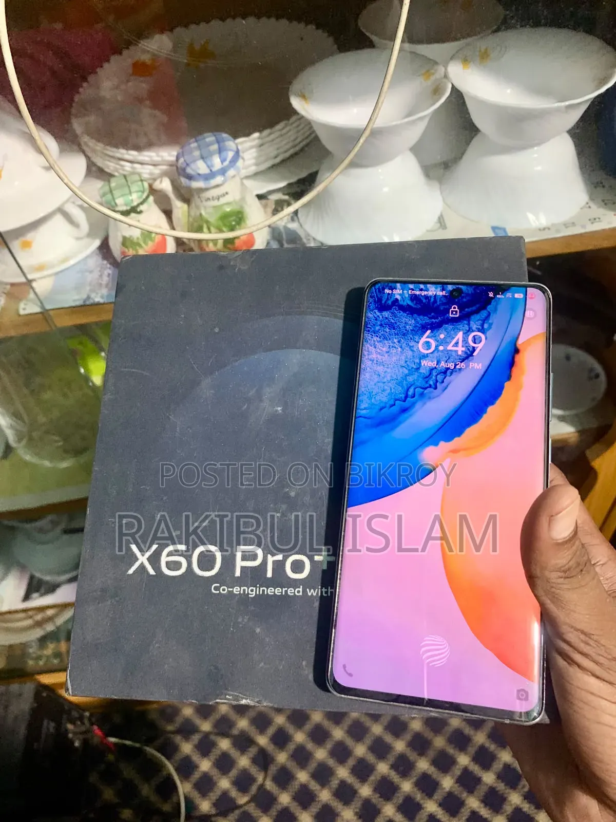 Vivo X60 Pro+ 5G 256 GB Black