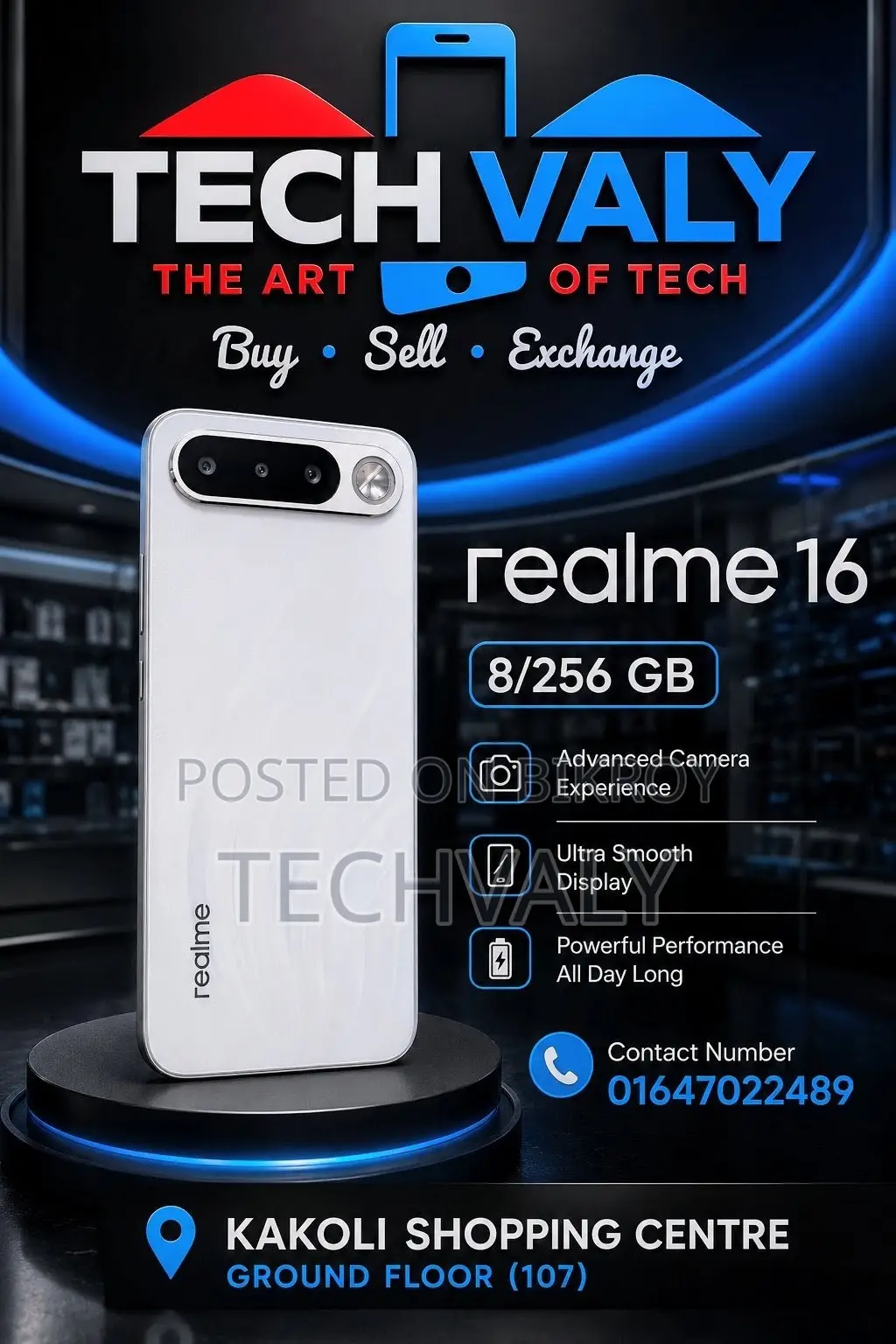 Realme 16 256 GB White