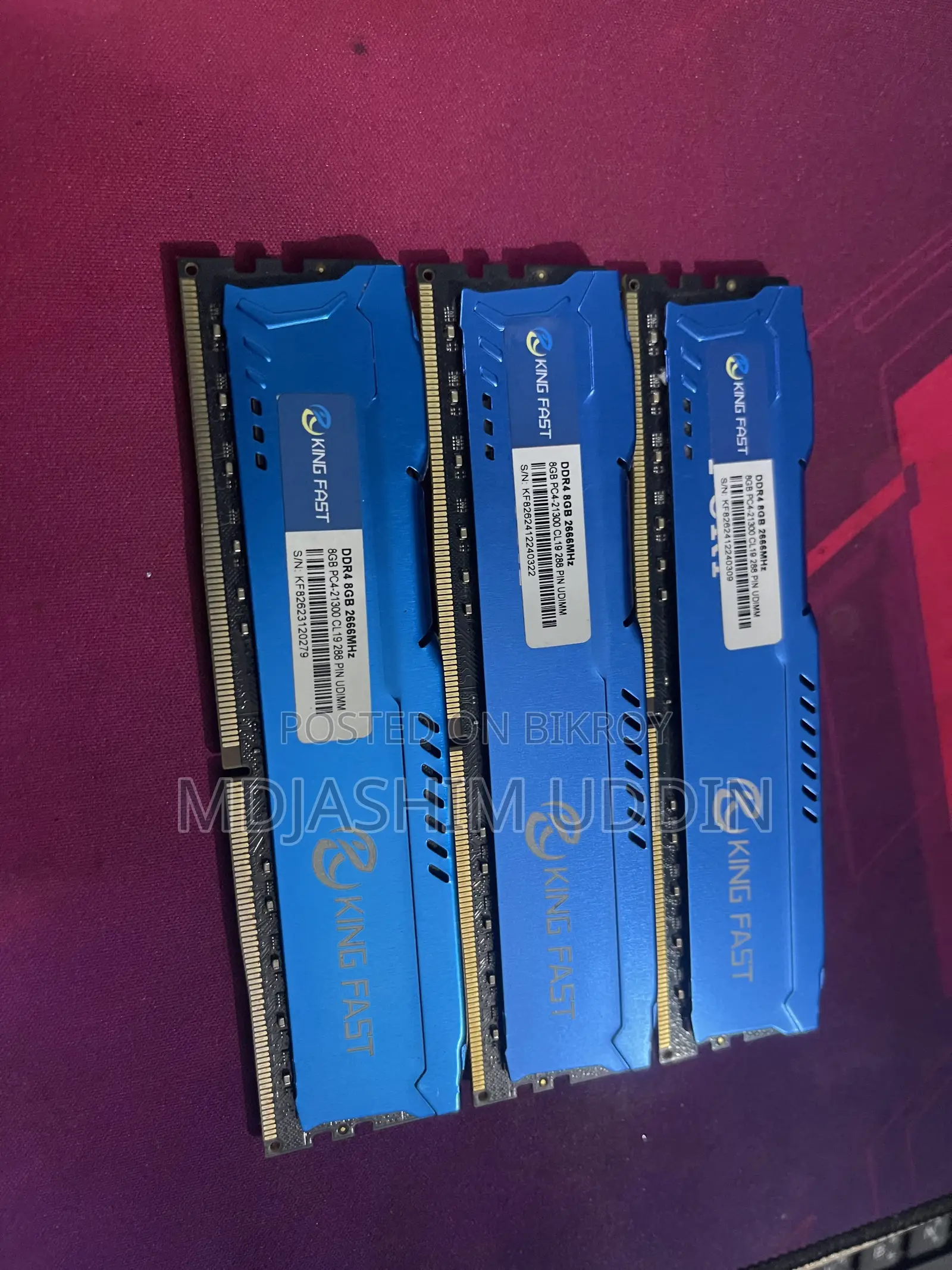Ram 8gb Ddr4 2666