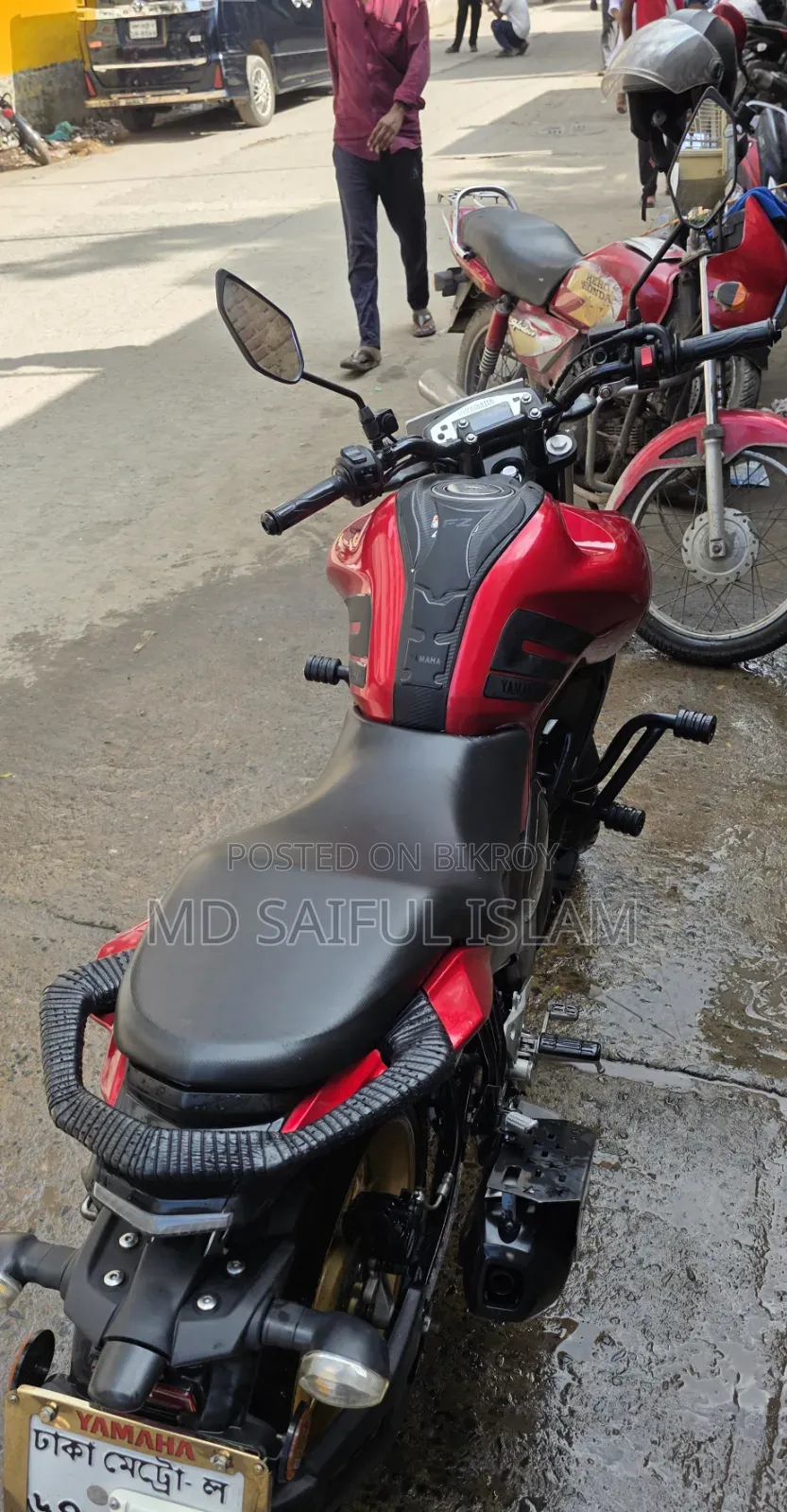 Yamaha FZS V3 2024 Red