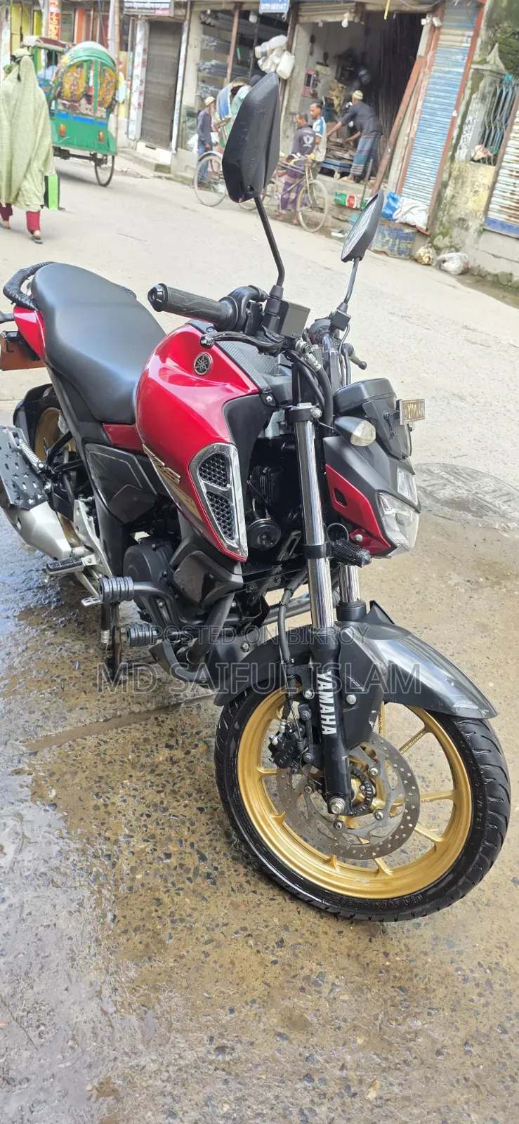 Yamaha FZS V3 2024 Red