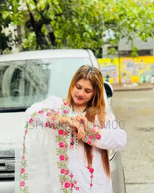 Cotton Embroidery Three Piece