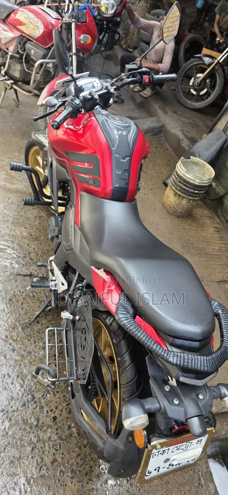 Yamaha FZS V3 2024 Red