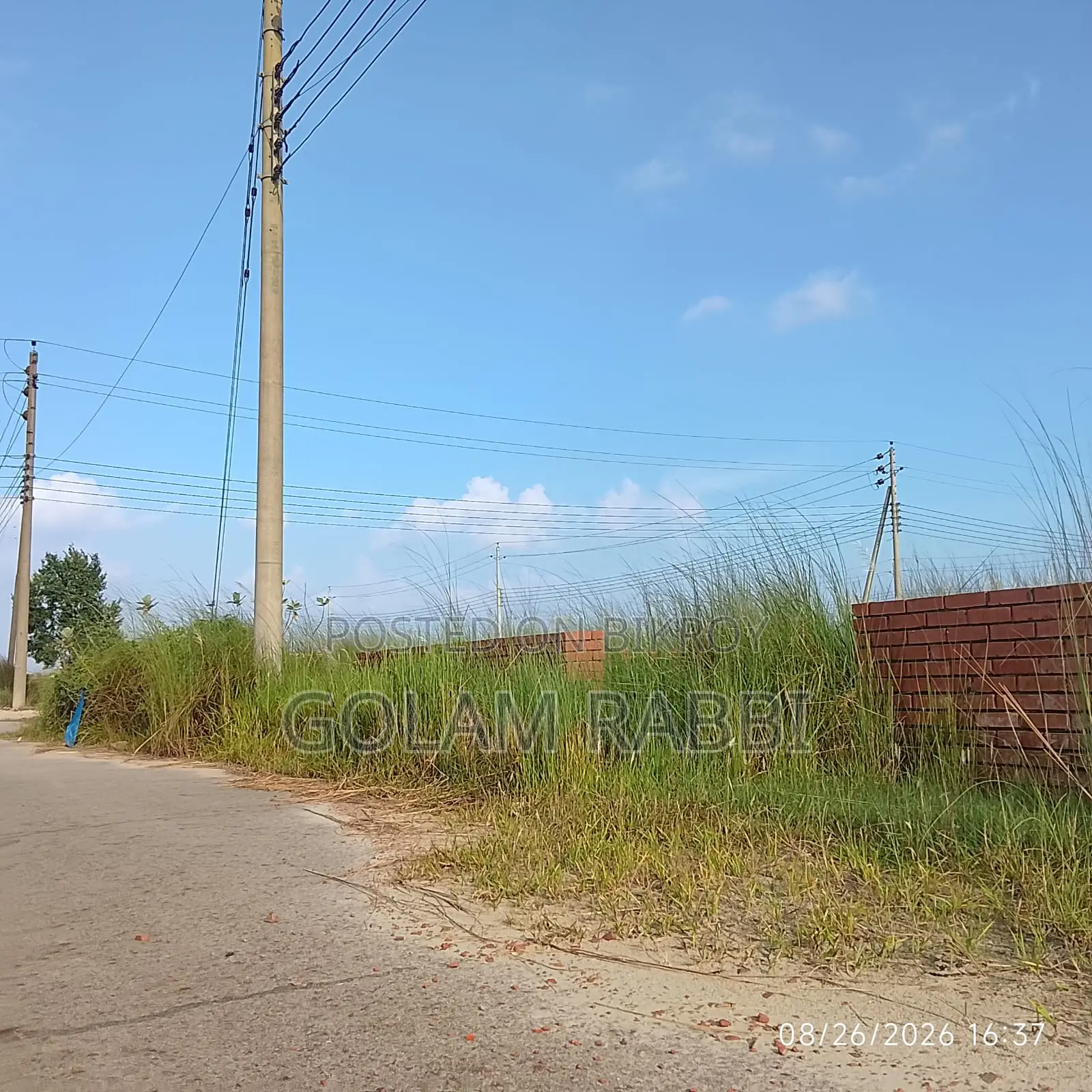 বসুন্ধরা আবাসিক এলাকা ব্লক পি ৬ কাঠা জমি বিক্রয়