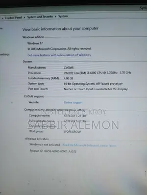 Desktop Computer Gigabyte 4GB Intel Core i3 HDD 1T