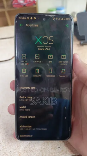 Infinix Hot 11s 128 GB Gold