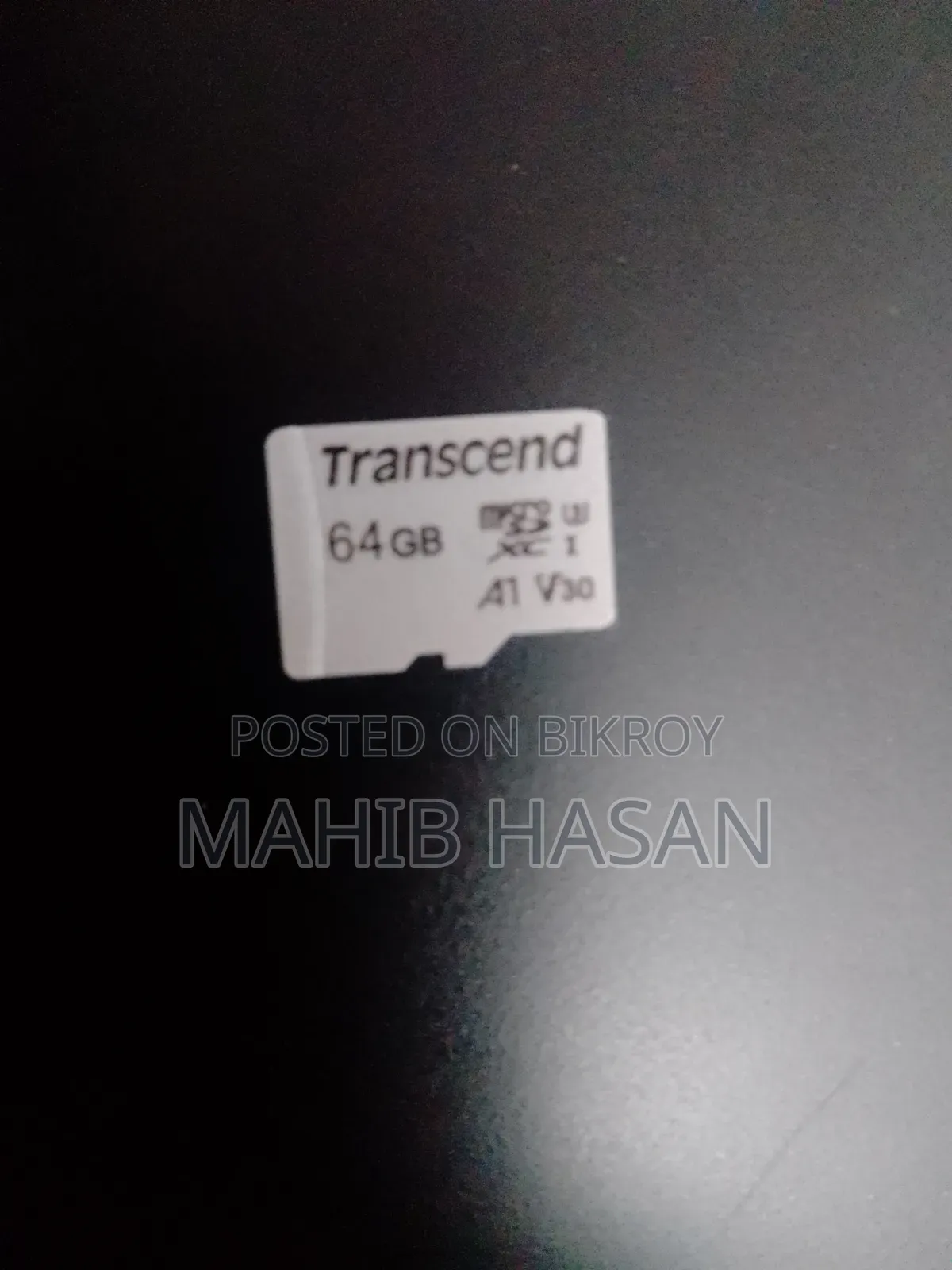 Genuine Transcend U3 V30 64 GB Memory Card