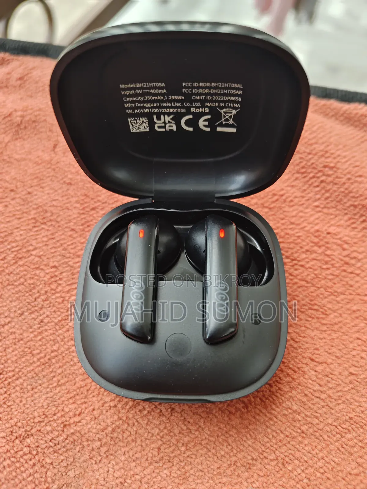 QCY MeloBuds HT05 ANC— 3+ Years Used | Fully Functional | ৳1,000 Fixed
