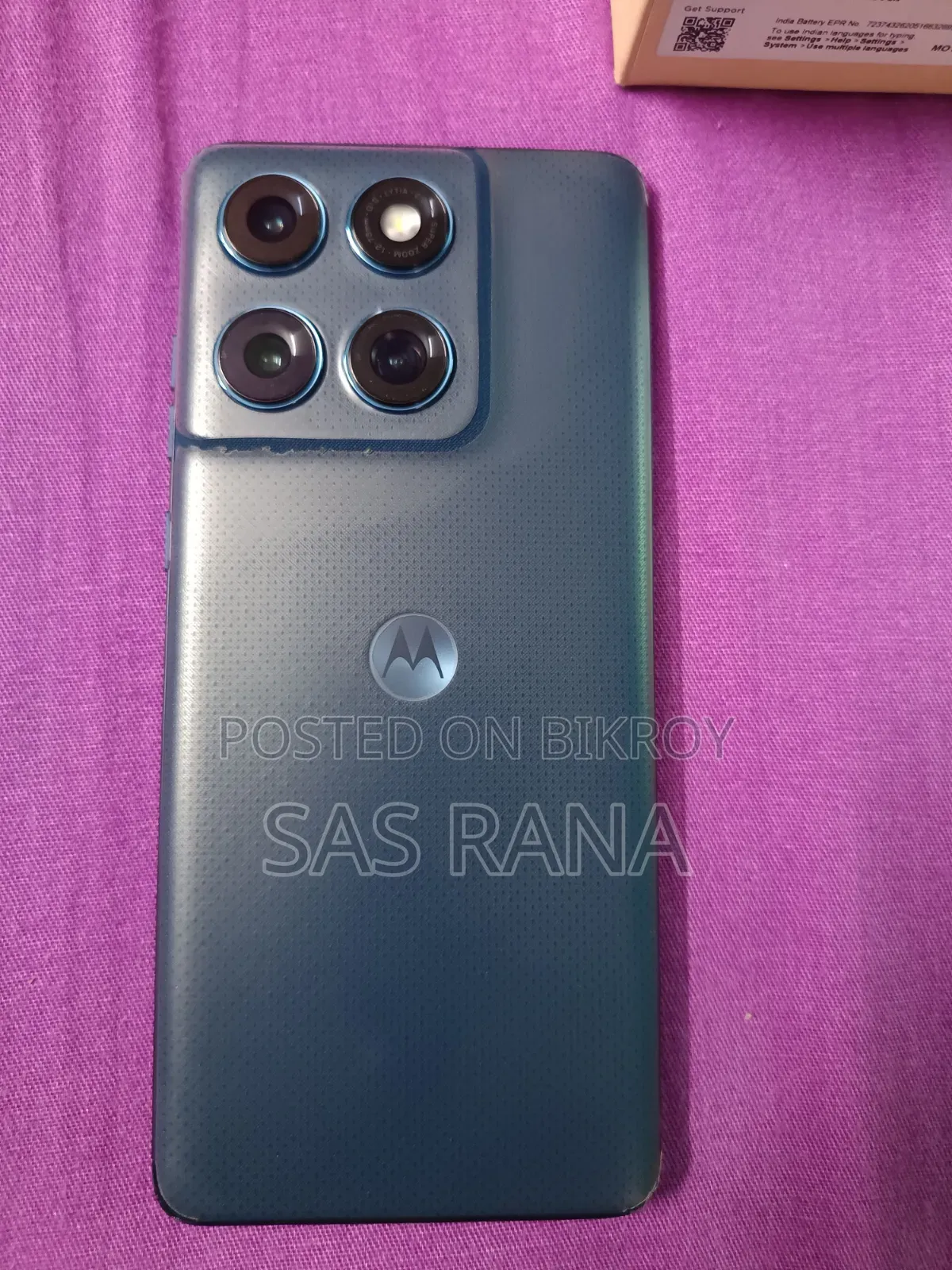 Motorola Edge 60 256 GB Blue