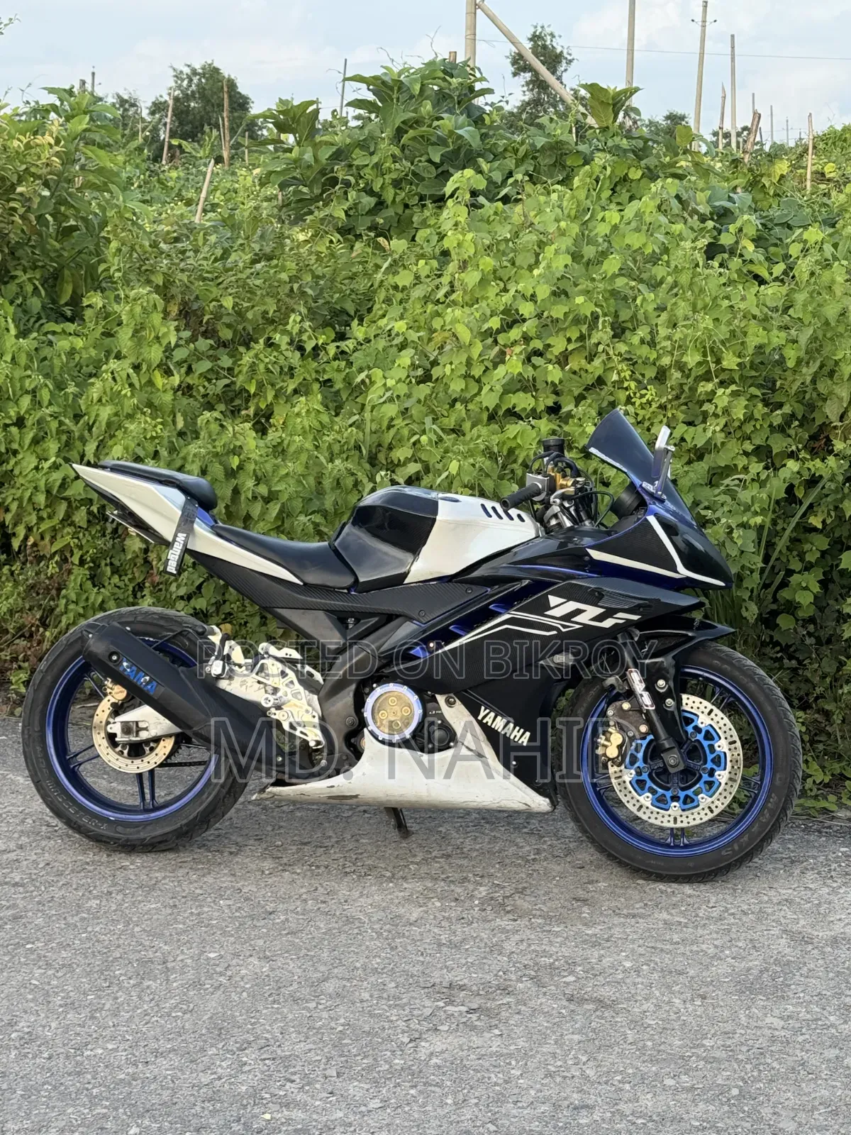 Yamaha R1 2016 Blue