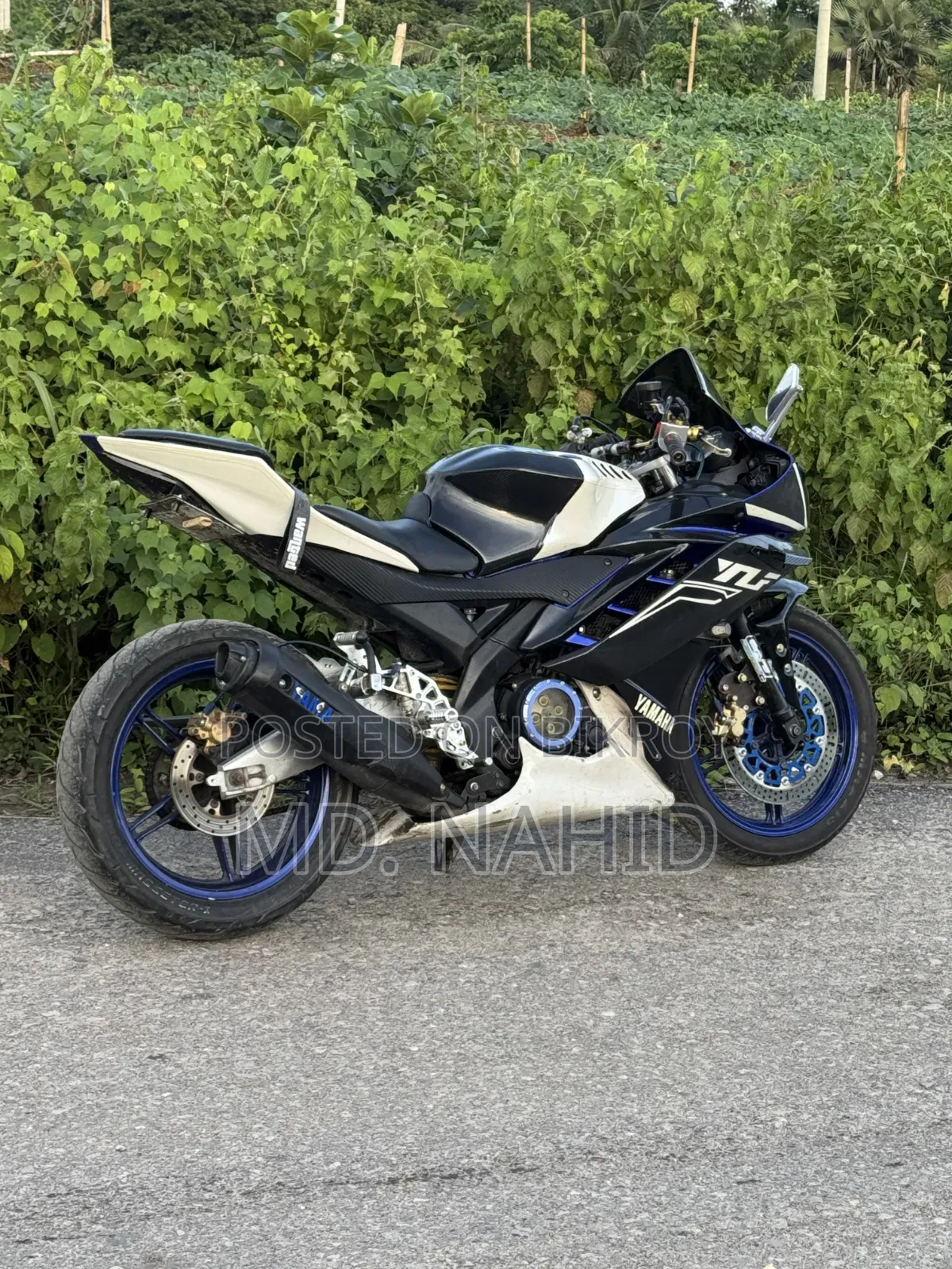 Yamaha R1 2016 Blue