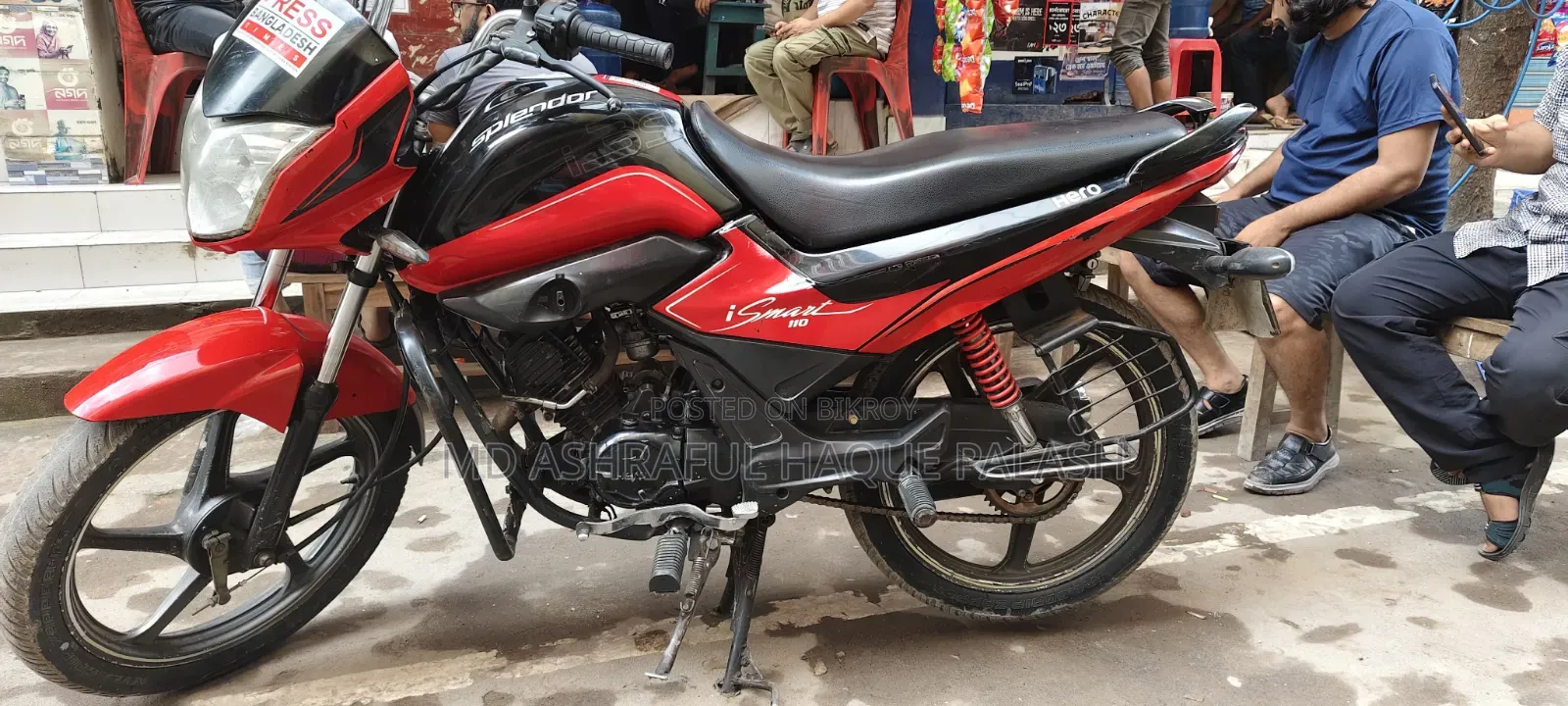 Hero Splendor iSmart 2018 Red
