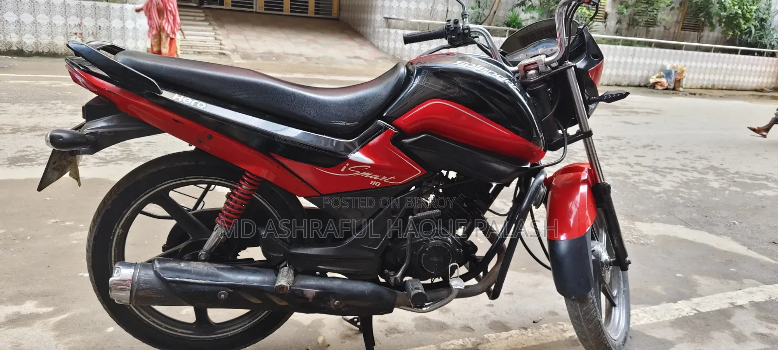 Hero Splendor iSmart 2018 Red