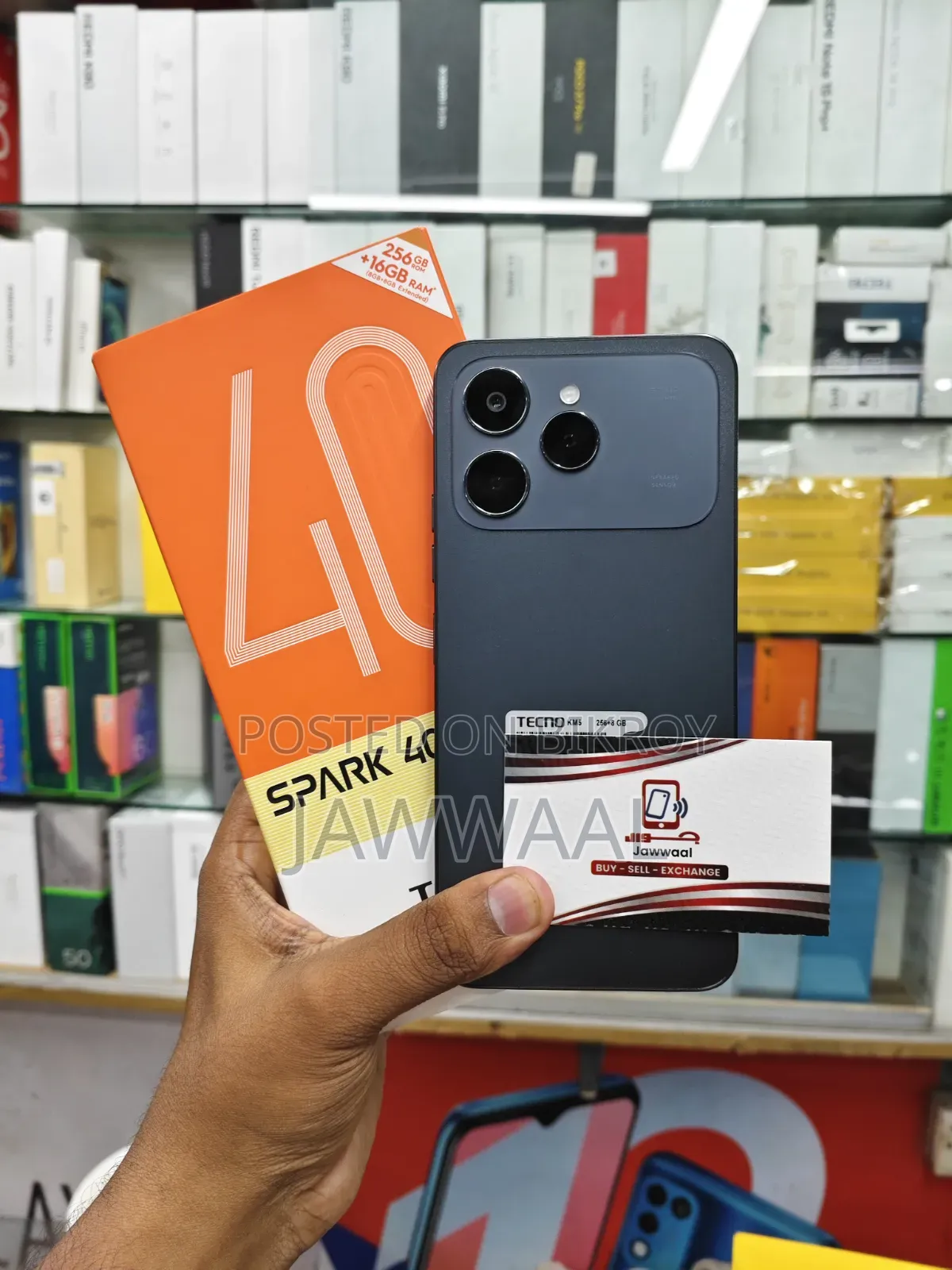 Tecno Spark 40 256 GB Black