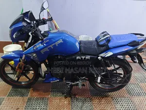 New TVS Apache RTR 160 2V 2017 Blue