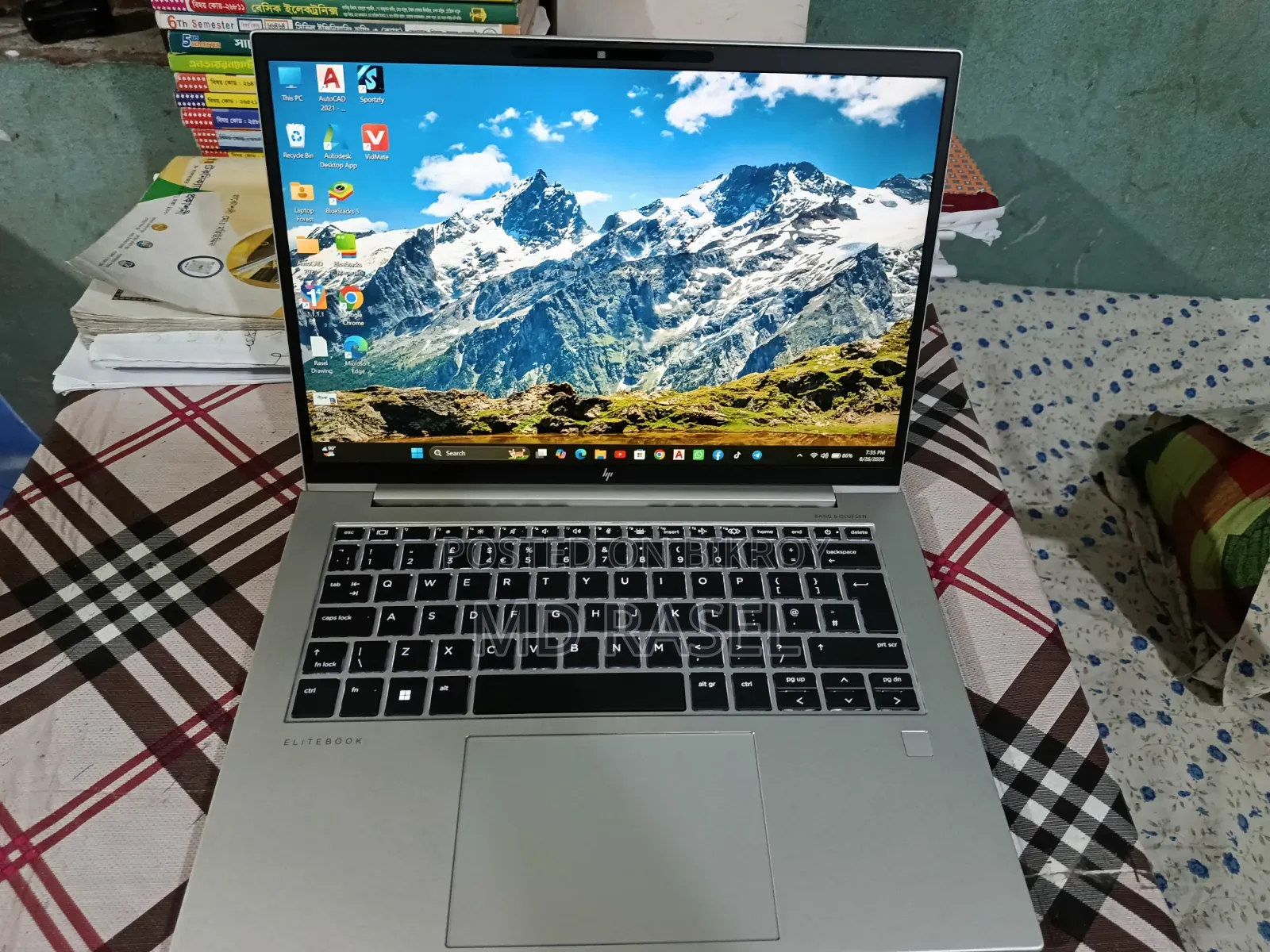 Laptop HP EliteBook 840 G8 16GB AMD Ryzen 5 SSD 512GB