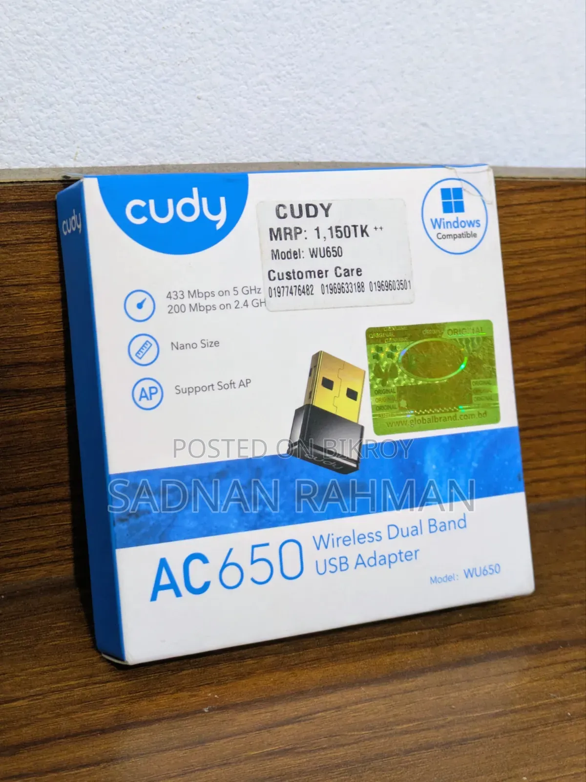 Cudy Dual Band Wi-Fi Adapter