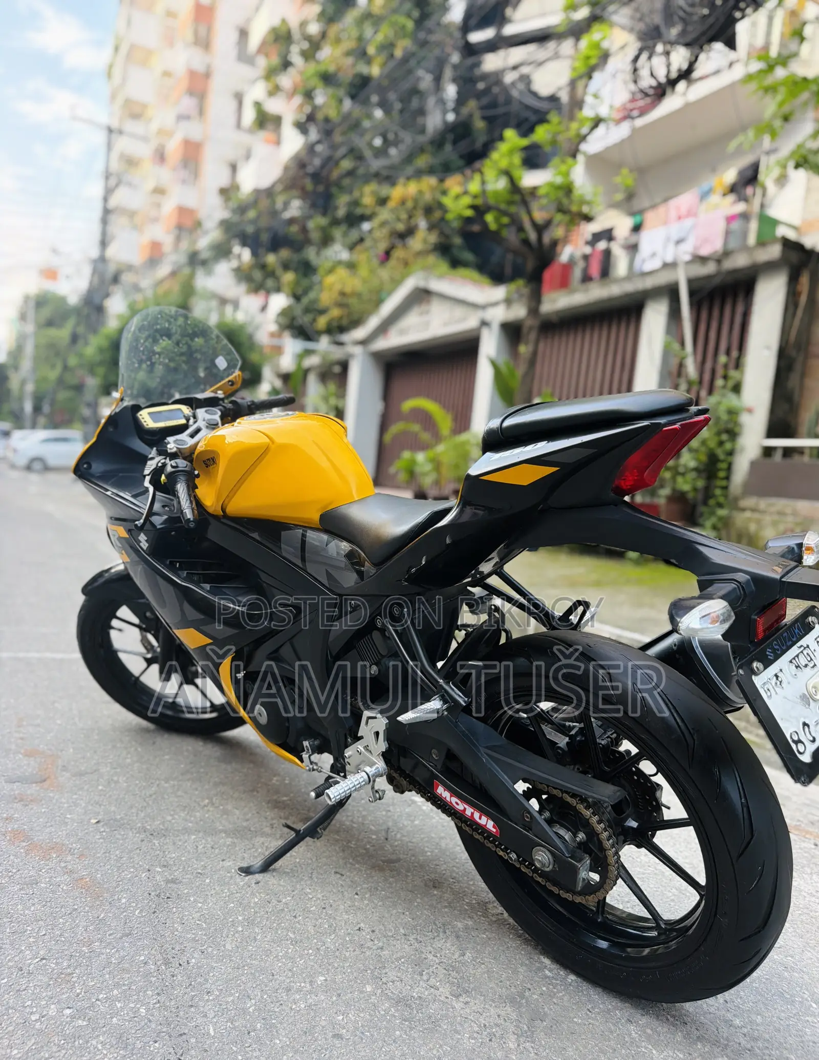Suzuki GSX-R150 2023 Yellow