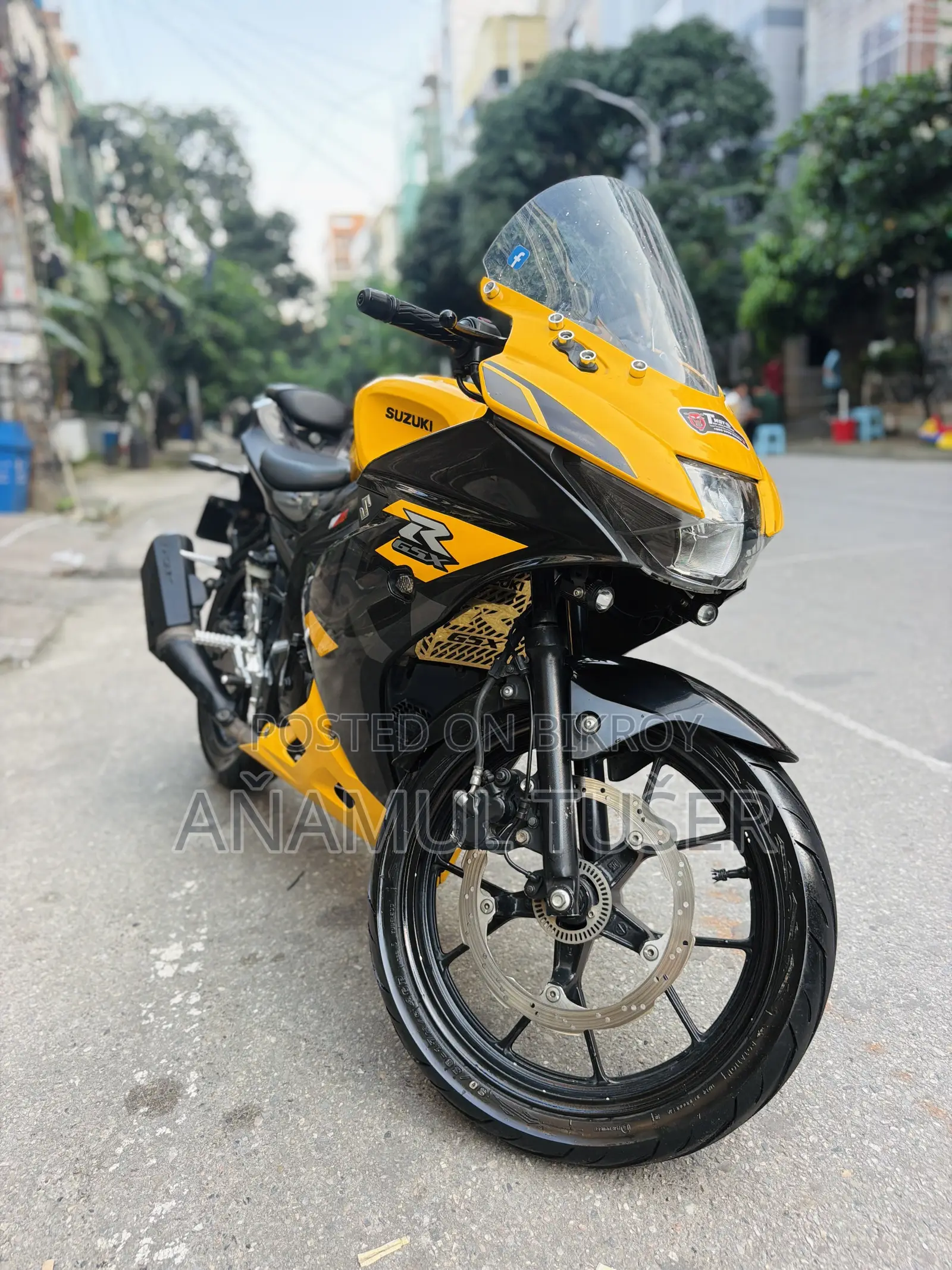 Suzuki GSX-R150 2023 Yellow