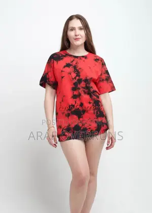 10pcs Unisex Batik T-Shirt Assorted Desgin